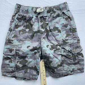 Cat and Jack Boys Camo Cargo Shorts Medium (8-10)
